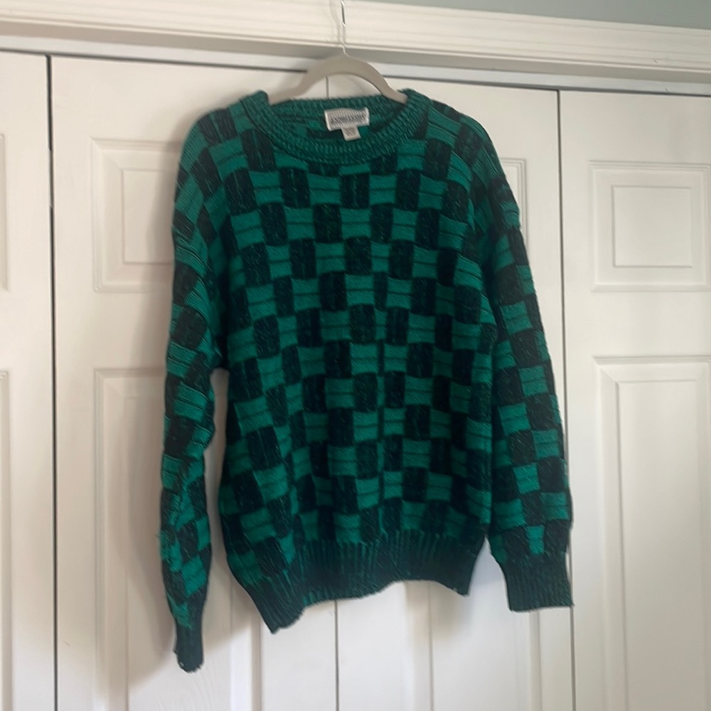 VINTAGE MENS SWEATER MADE IN ITALY. EXPRESSIONS Size L